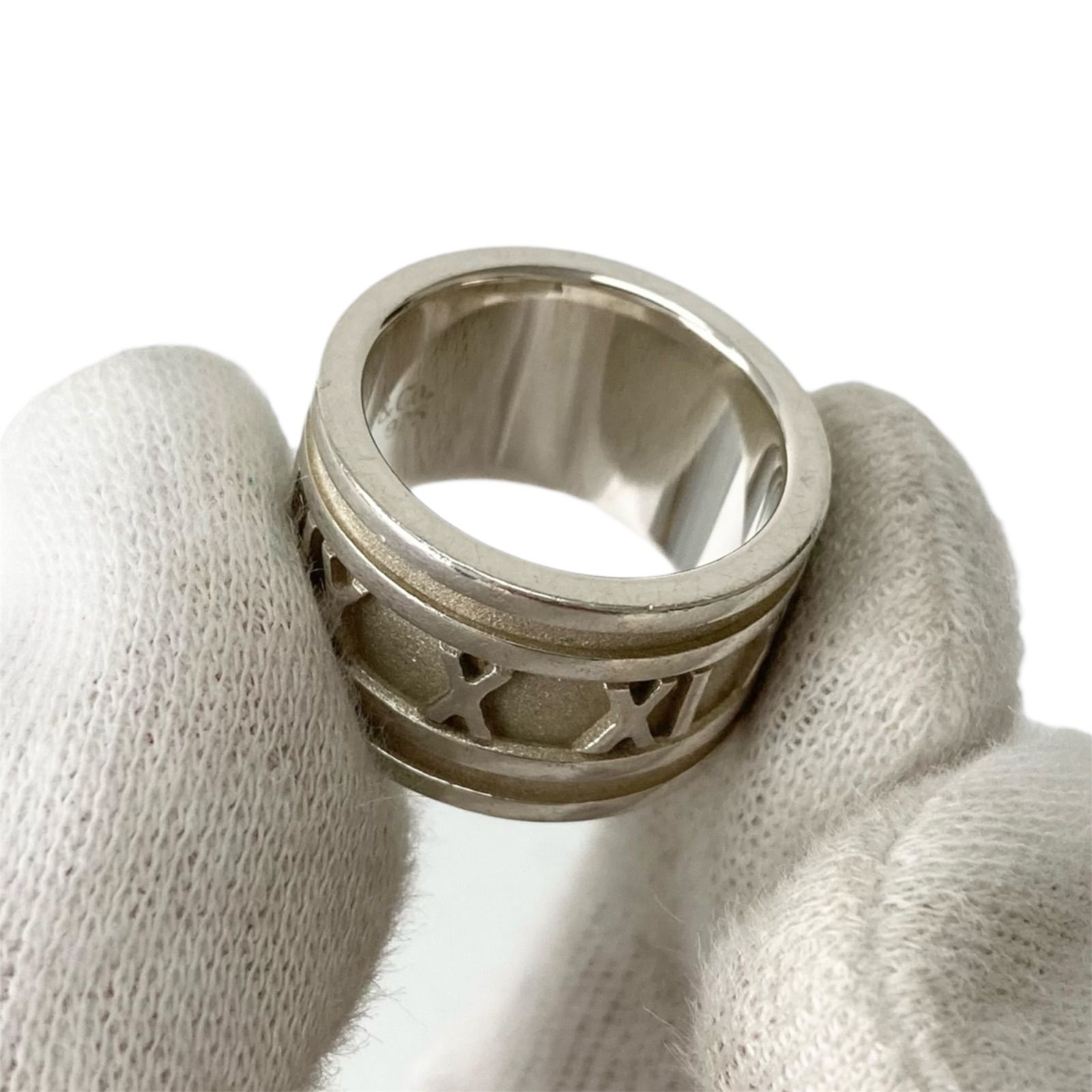 TIFFANY&Co. ティファニー TIFFANY アトラスリング ワイド 指輪 SV925 