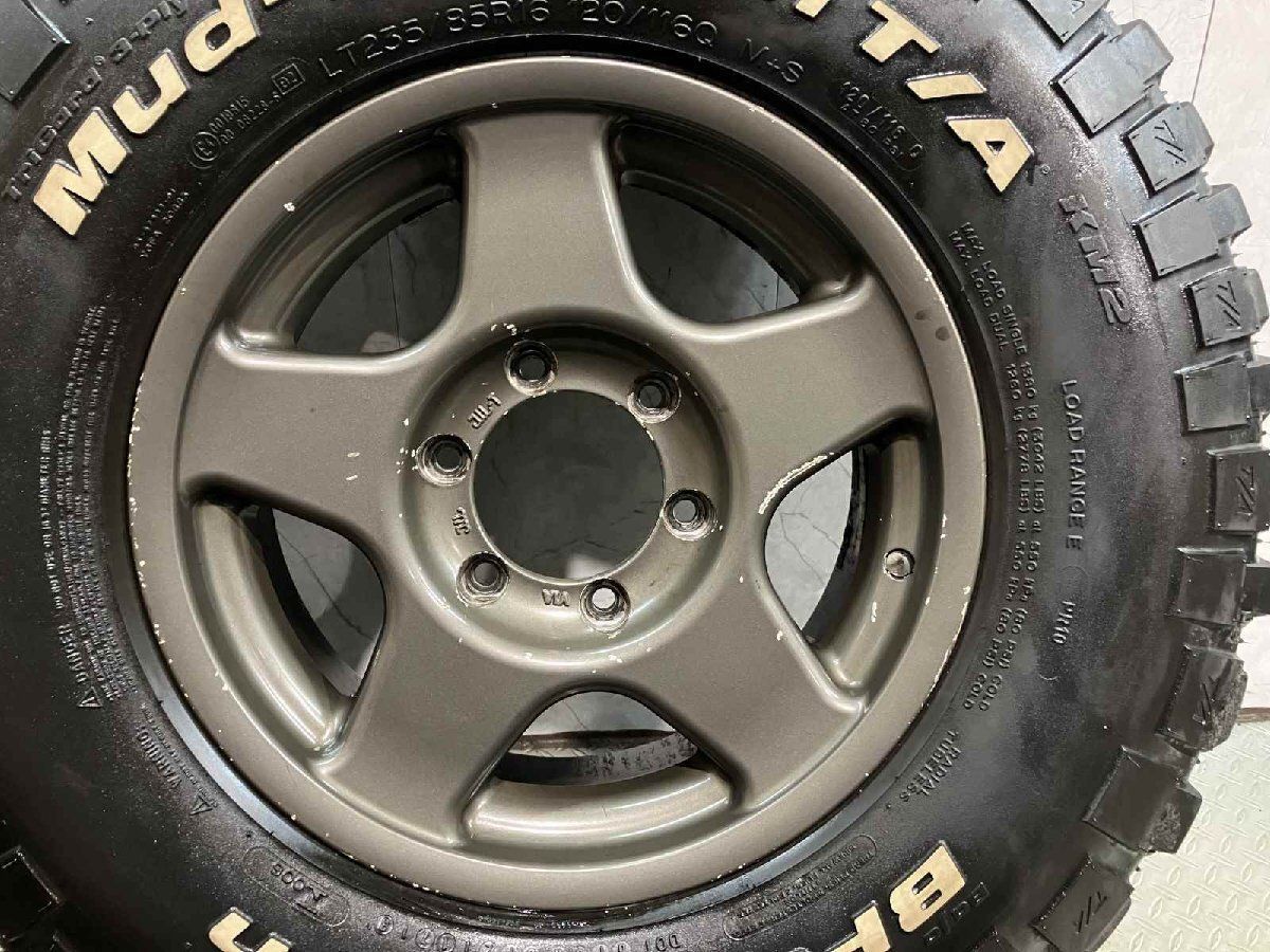 BF Goodrich Mud-Terrain T/A KM2 LT235/85R16】スパイクタイヤ 