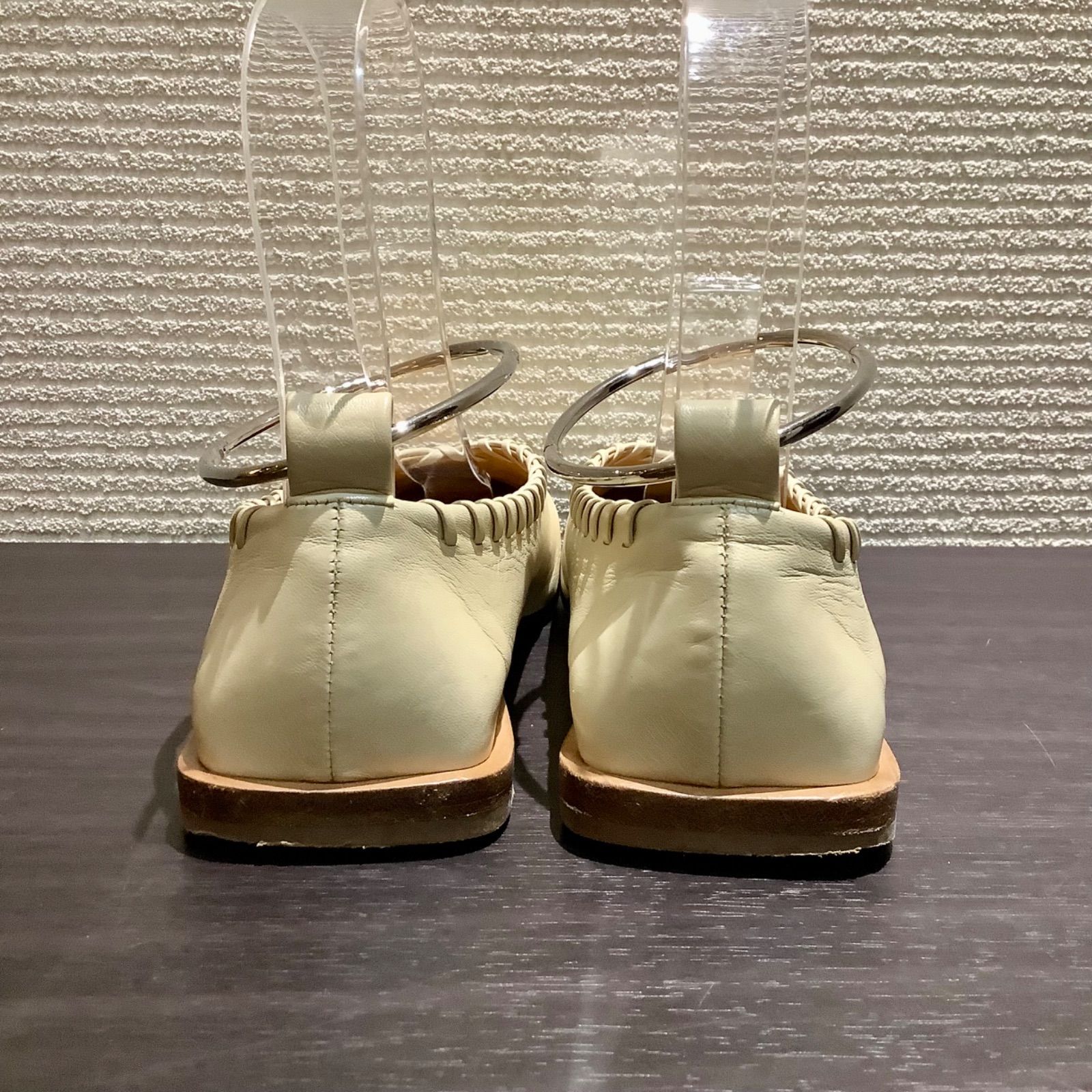 ジルサンダー JIL SANDER メタル アンクレット フラットシューズ