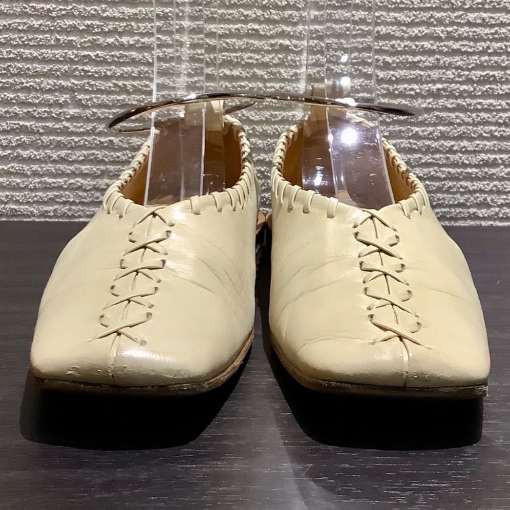 ジルサンダー JIL SANDER メタル アンクレット フラットシューズ