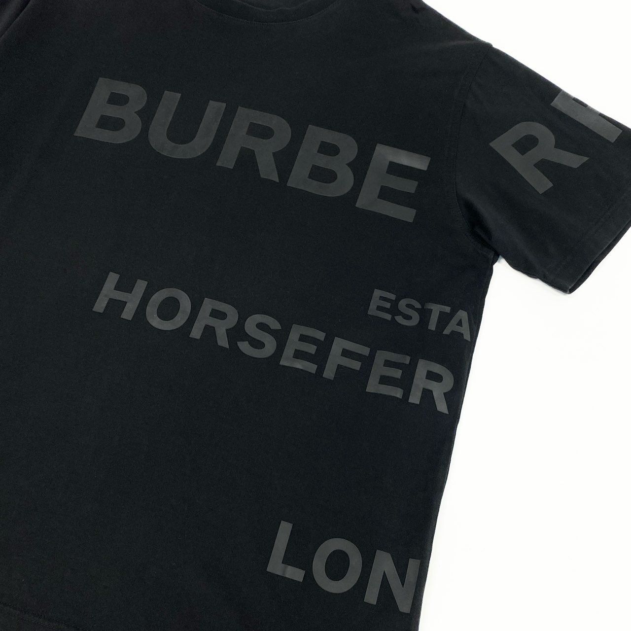 Id10 BURBERRY バーバリー ホースフェリープリントTシャツ 半袖 