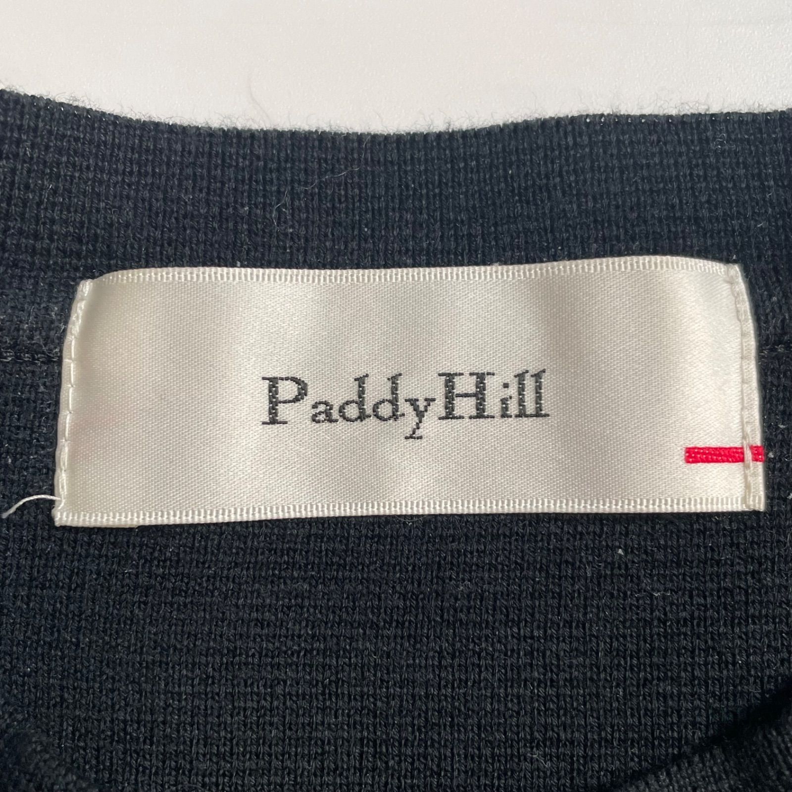 PaddyHill パディヒル Dot Button パフスリーブジャケット ノーカラー