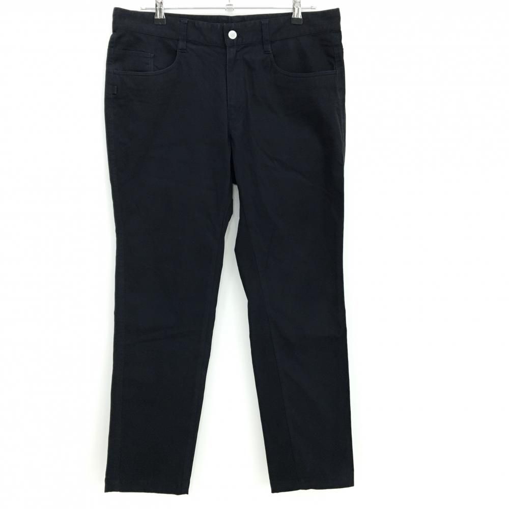 【新品】Jack Bunny!!　ロングパンツ　ネイビー　メンズ　6　ゴルフ ジャックバニー パンツ ネイビー 無地 メンズ 6(XL) ゴルフウェア Jack