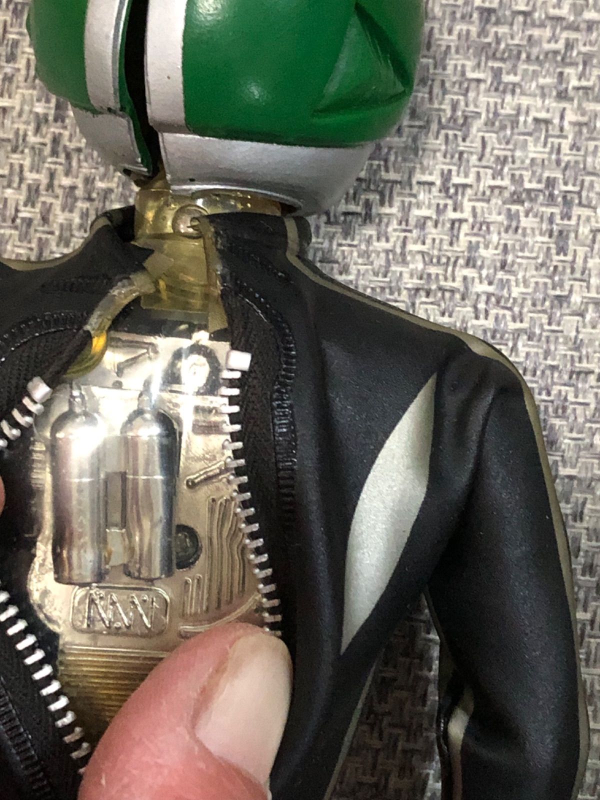 旧タカラトミー 変身サイボーグDXに仮面ライダー新1号のコスチュームを 