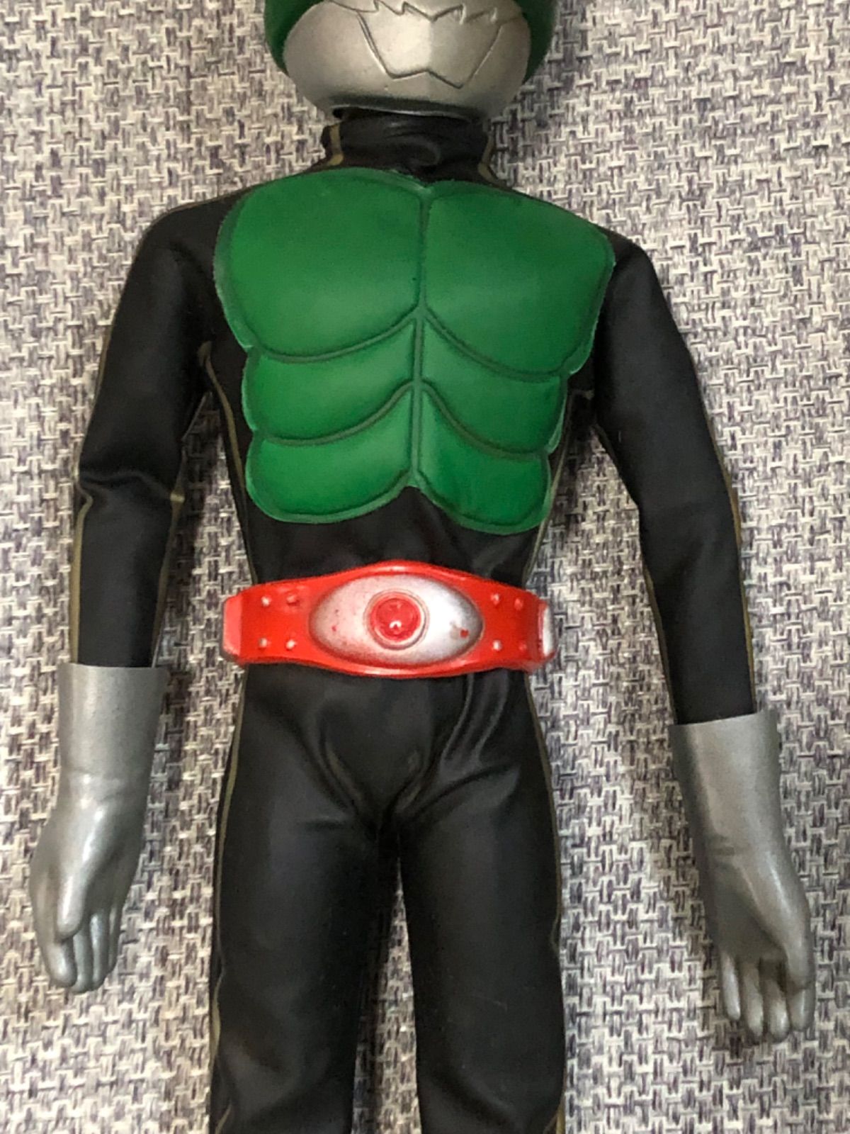 旧タカラトミー 変身サイボーグDXに仮面ライダー新1号のコスチュームを