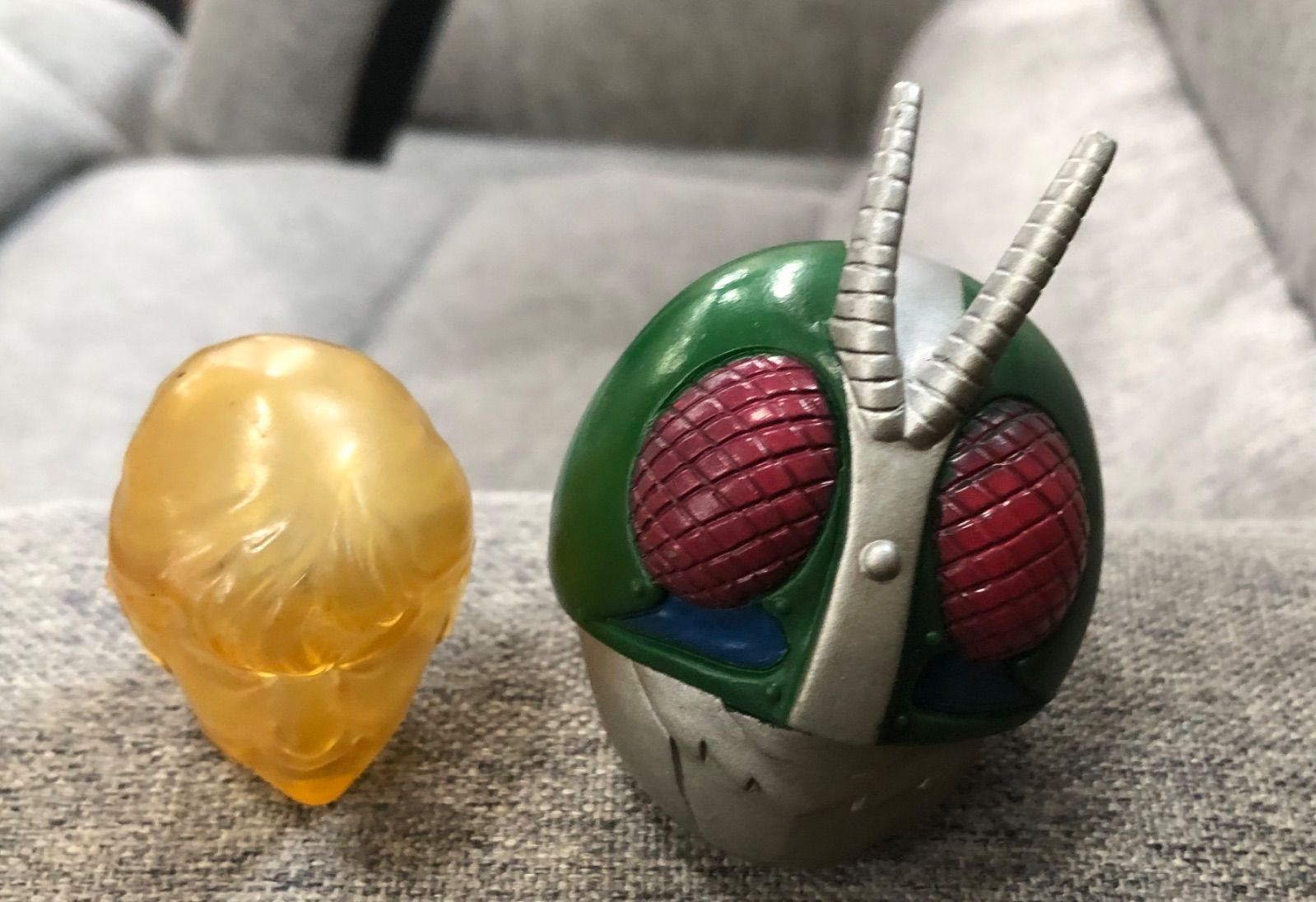 旧タカラトミー 変身サイボーグDXに仮面ライダー新1号のコスチュームを
