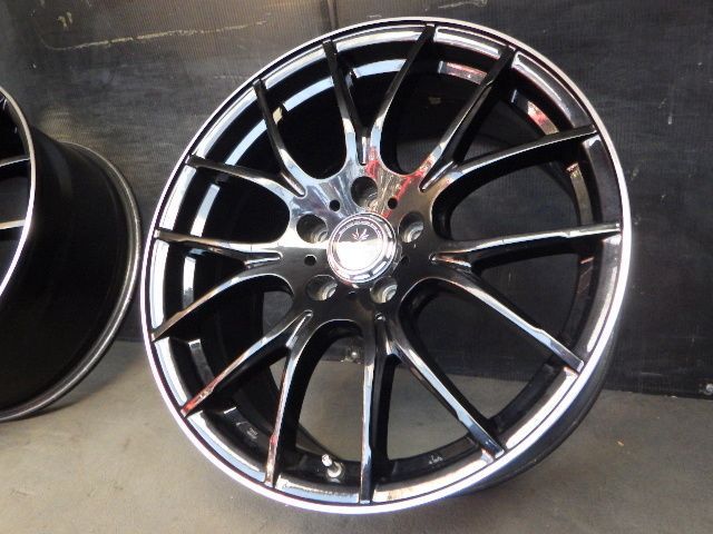 【3735】B送料無料▲INTER MILANO VOLTEC HYPER MS-7▲18x8.0J 5穴 114.3 +42▲4本 26102426