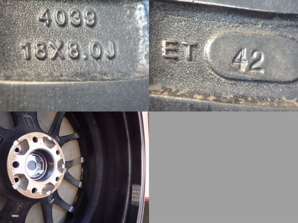 【3735】B送料無料▲INTER MILANO VOLTEC HYPER MS-7▲18x8.0J 5穴 114.3 +42▲4本 26102426