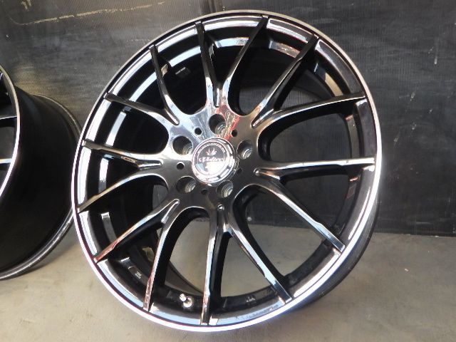【3735】B送料無料▲INTER MILANO VOLTEC HYPER MS-7▲18x8.0J 5穴 114.3 +42▲4本 26102426