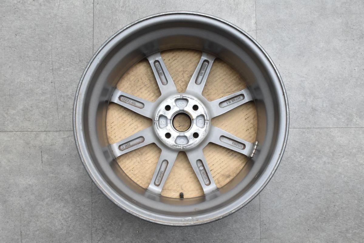 程度良好品】マツダ ND ロードスター RF 純正 17in 7J+45 PCD100 4本 
