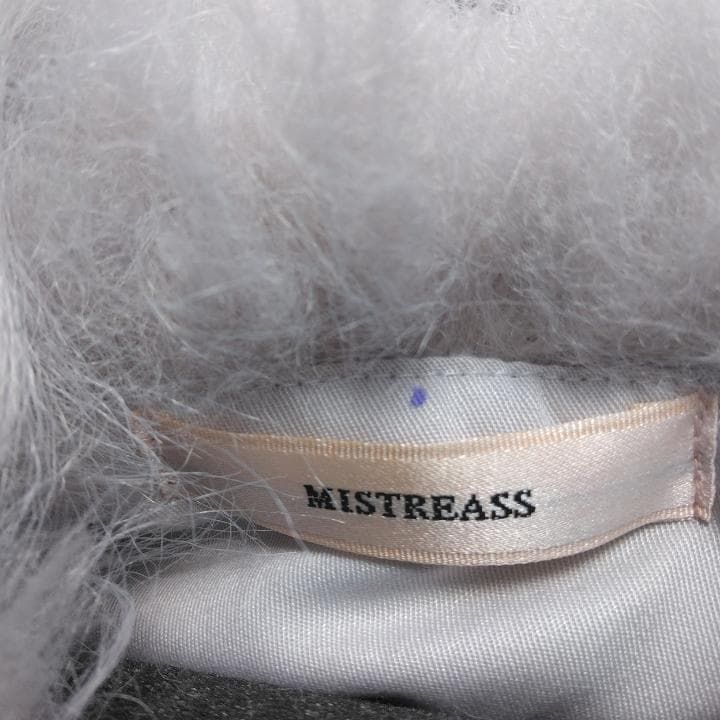 MISTREASS プードルファーリボンショートブルゾン 三上悠亜