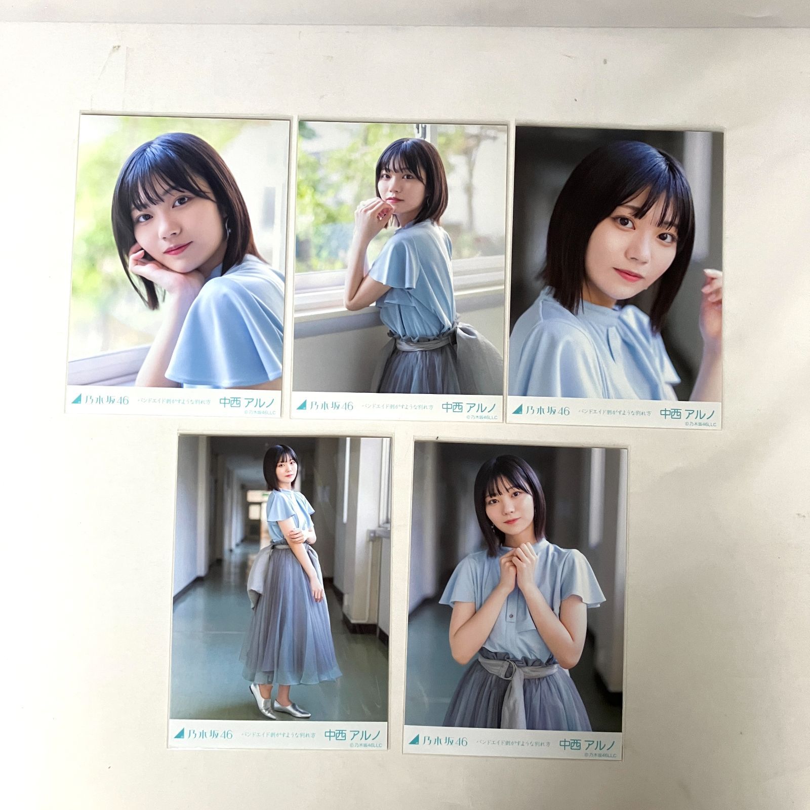 乃木坂46 中西アルノ 生写真 コンプ 5セット NL4034P f115 - メルカリ