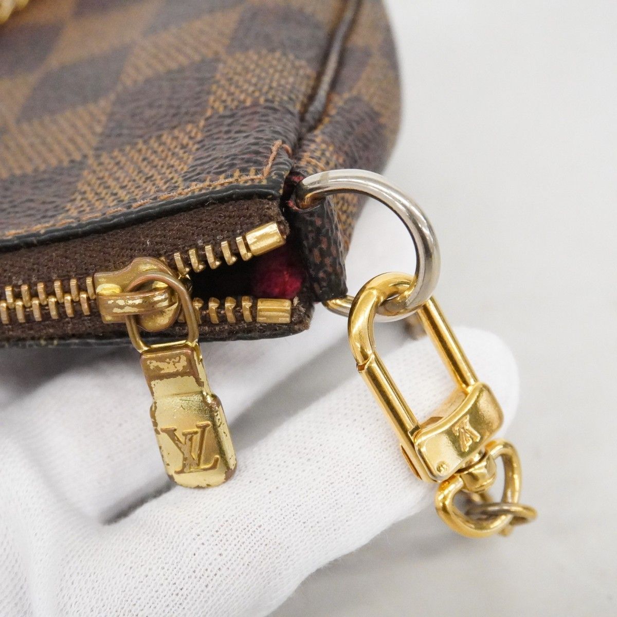 本物 ルイヴィトン LV LOUIS VUITTON ミニ ポシェットアクセソワール 