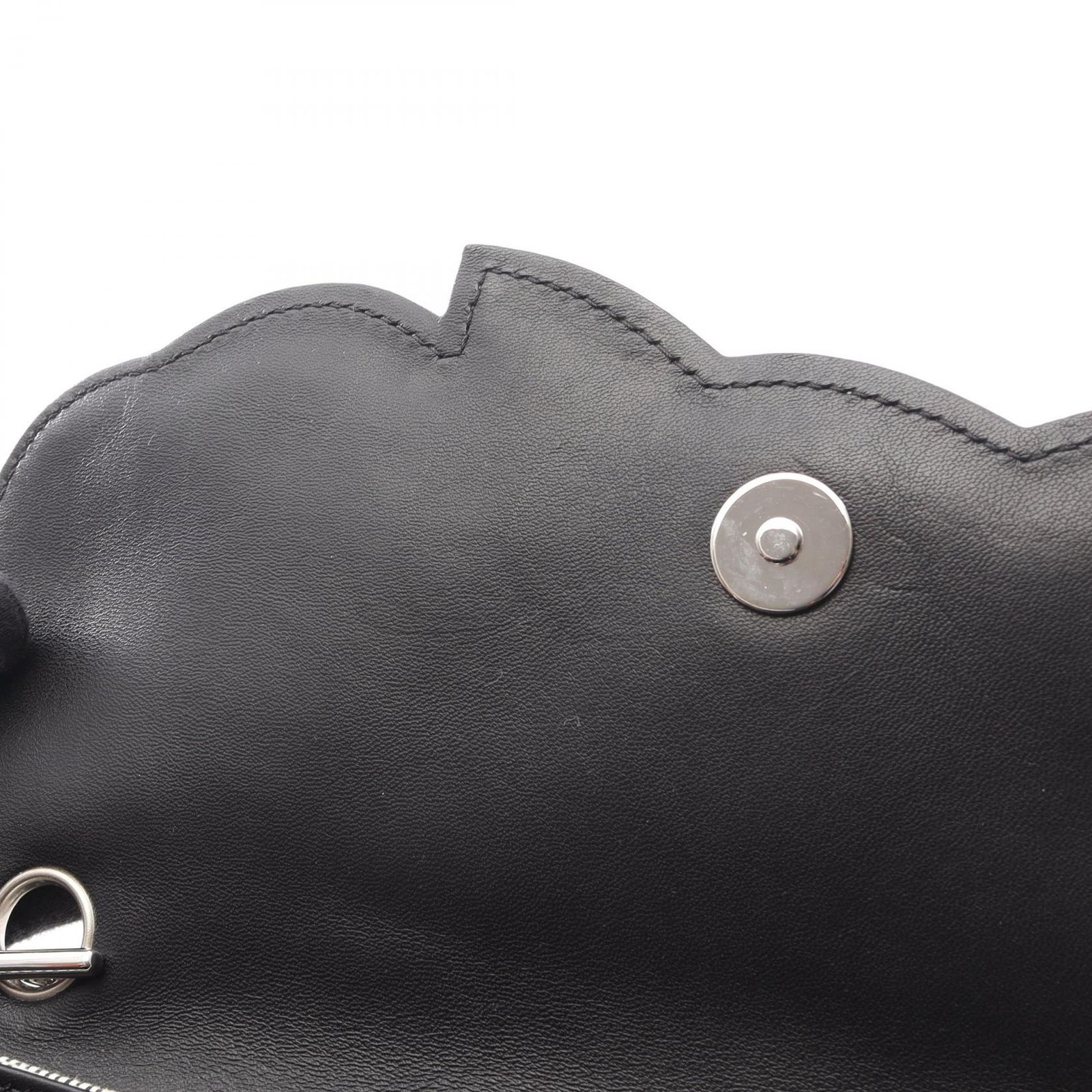 シャネル CHANEL ショルダーバッグ チョコバー カメリア No.5 グレー