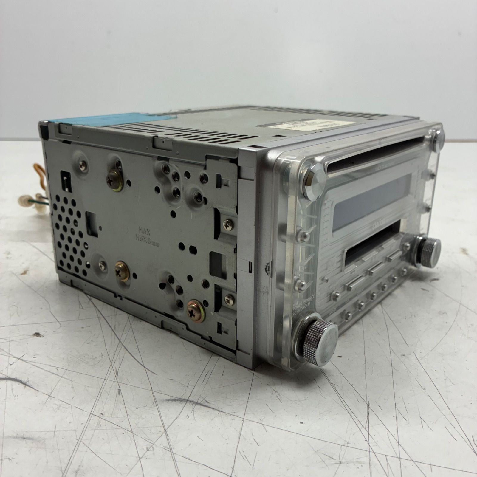 Y clarion クラリオン DMB165 2DIN プレーヤー デッキ カーオーディオ 