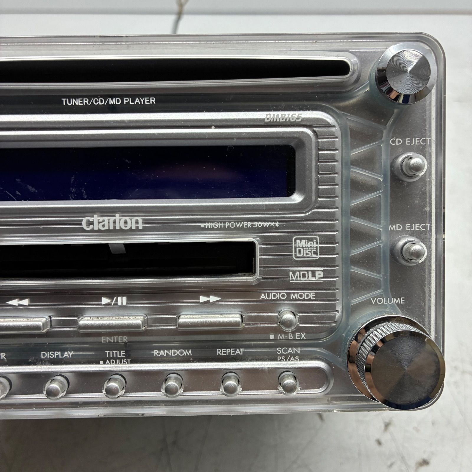 Y clarion クラリオン DMB165 2DIN プレーヤー デッキ カーオーディオ