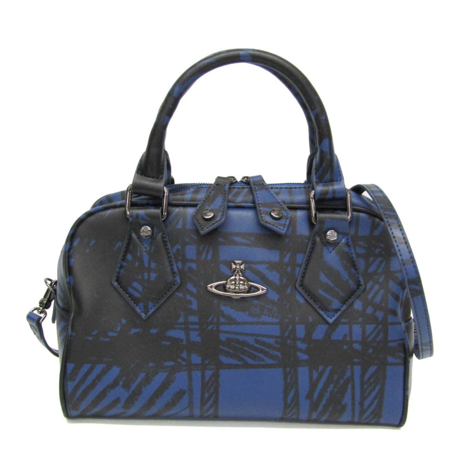 Vivienne Westwood ハンドバッグ ブラック オーブロゴ | ヤマダウェブコム