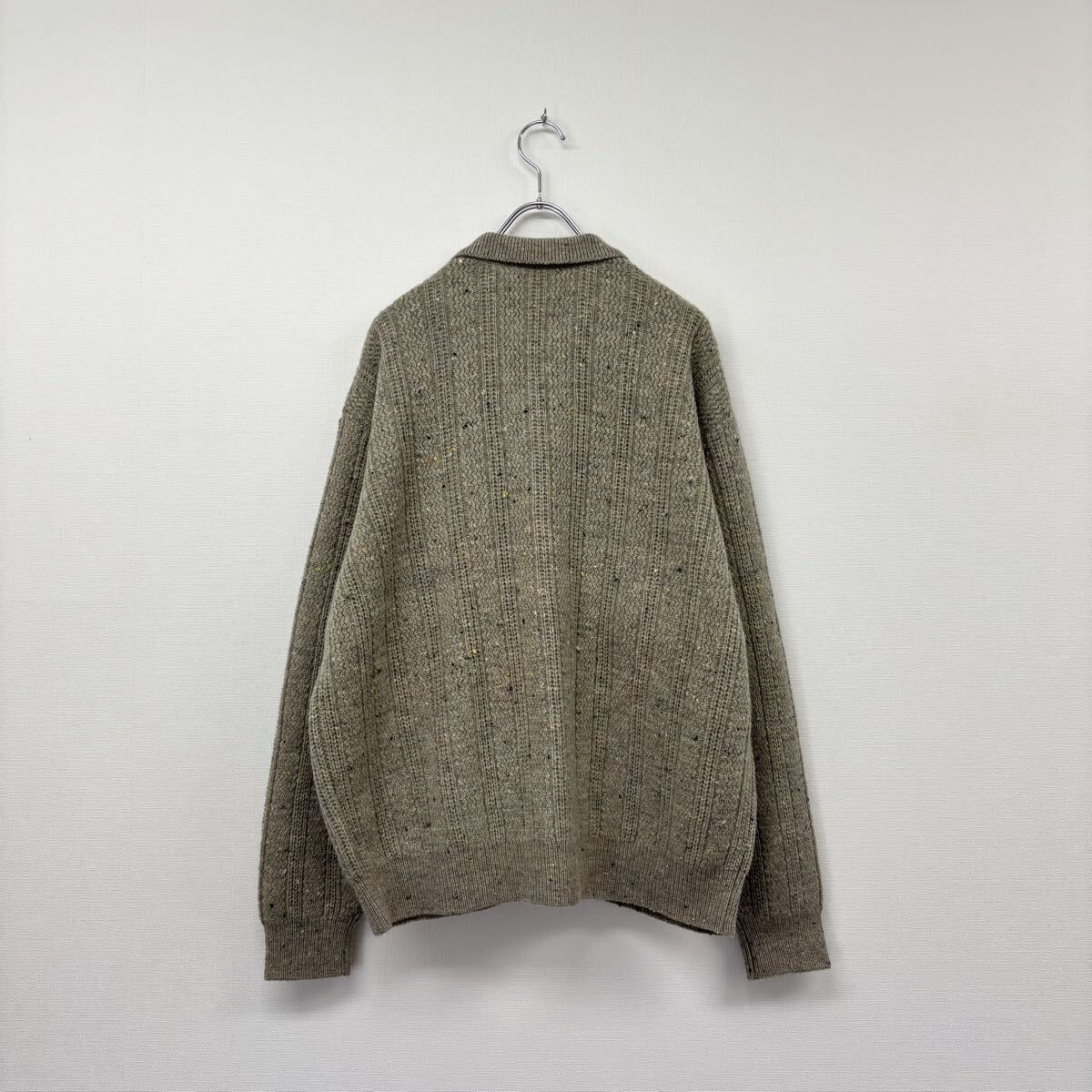 crepuscule クレプスキュール モヘアカーディガン ポロ 24aw 2024 新品 crepuscule クレプスキュール Rib Pattern Polo CD