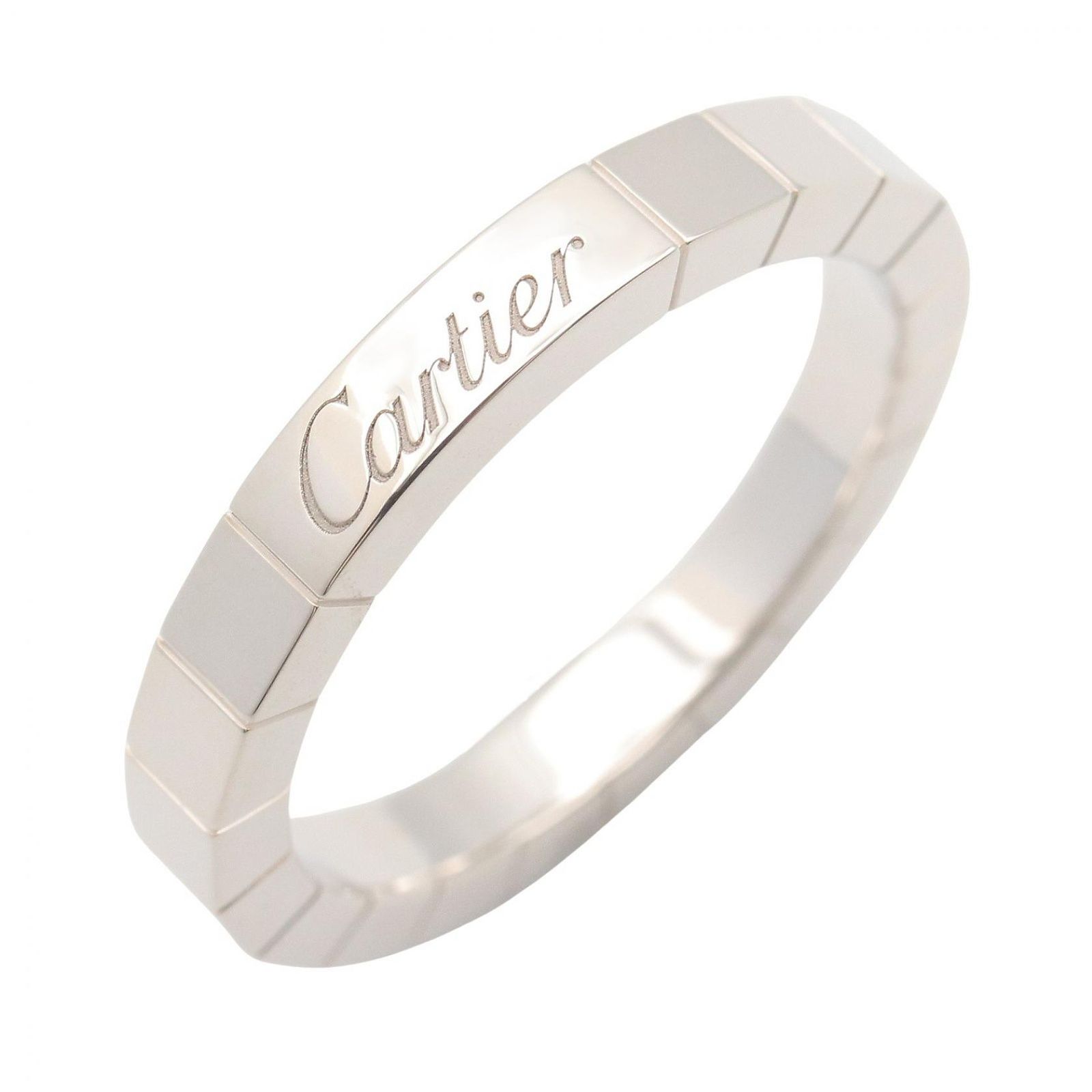 カルティエ CARTIER リング・指輪 ラニエールR リング K18WG（ホワイト 
