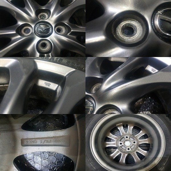 タイヤ未走行に近い YK iG60 185/65R15 スタッドレス【MAZDA DJ系 