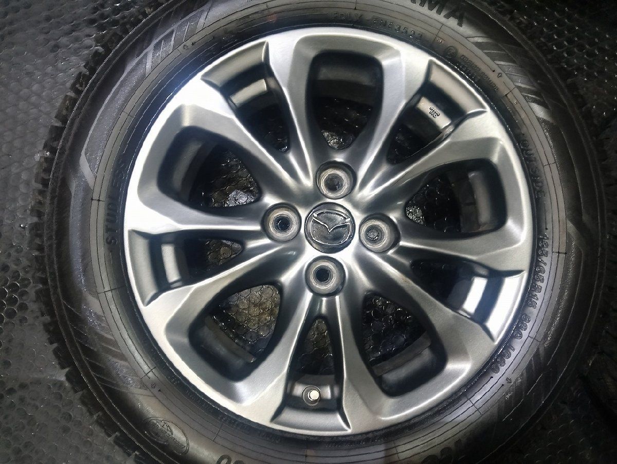 タイヤ未走行に近い YK iG60 185/65R15 スタッドレス【MAZDA DJ系 