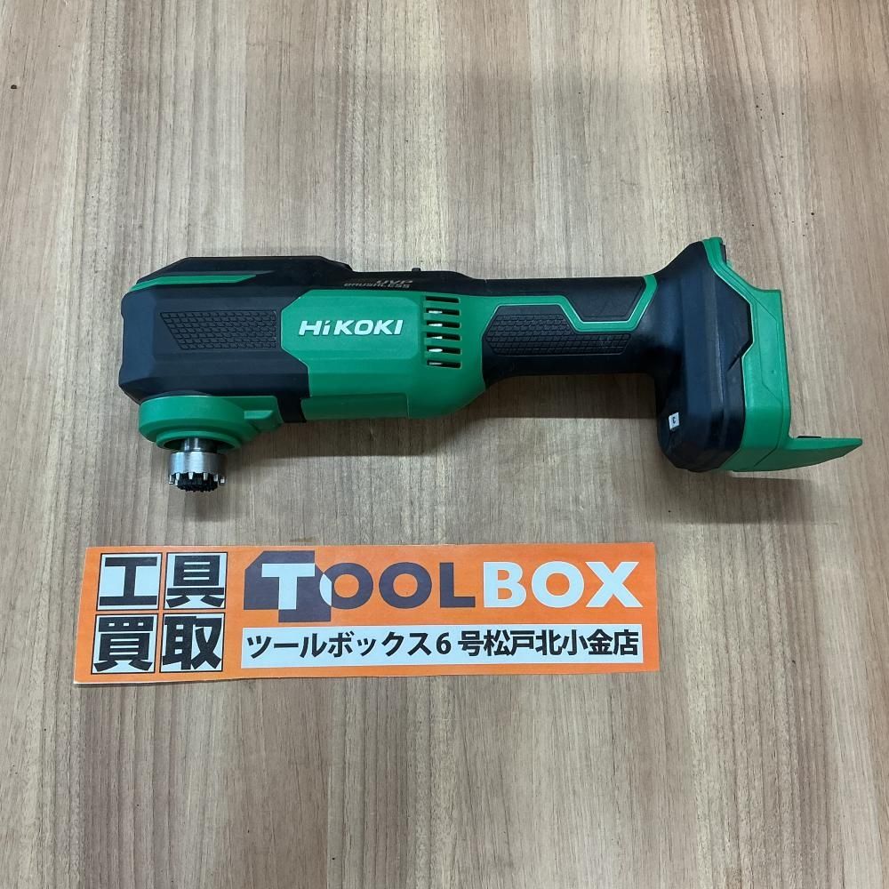 中古品】HiKOKI CV18DA 18Vコードレスマルチツール本体のみ【204 
