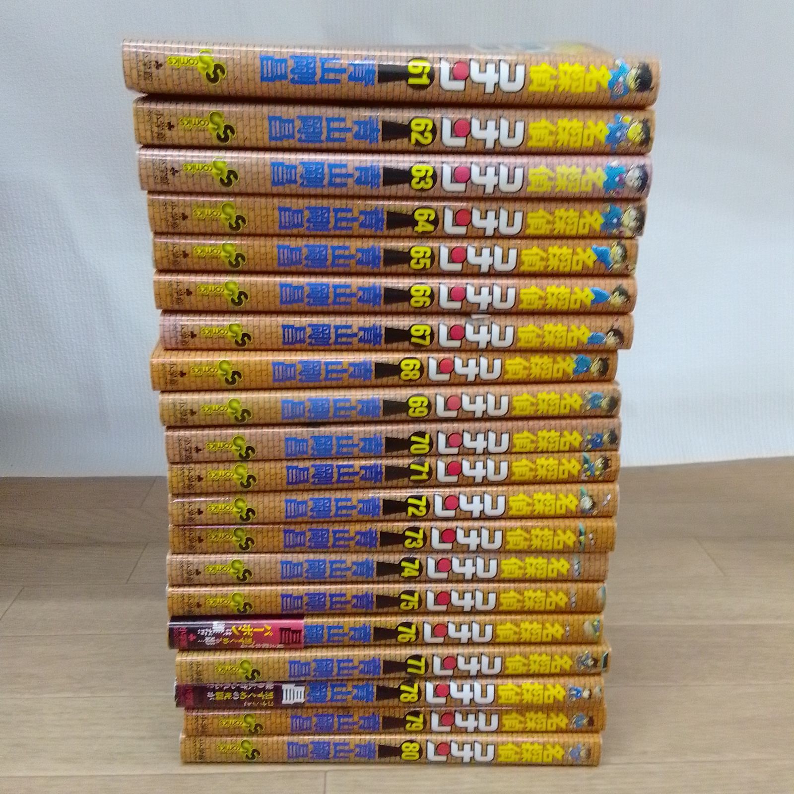 ☆①【未開封6冊】名探偵コナン 1～107巻 コミック全巻・関連本17冊 