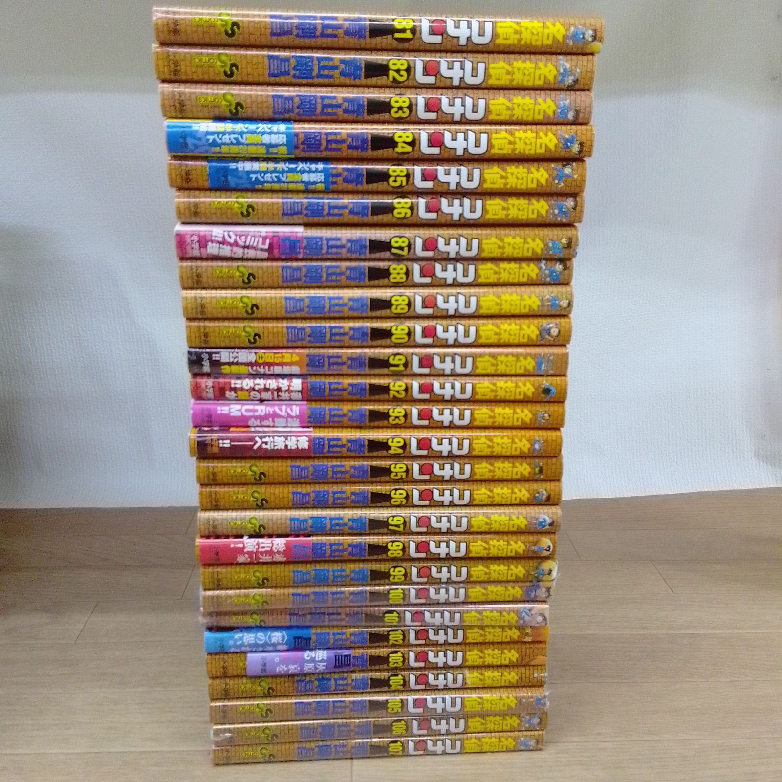 ☆①【未開封6冊】名探偵コナン 1～107巻 コミック全巻・関連本17冊 