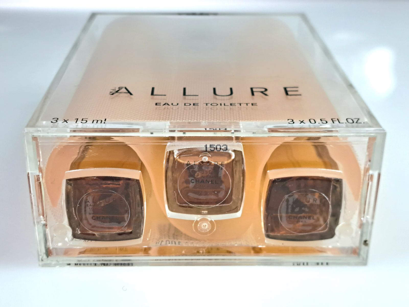 シャネル CHANEL ALLURE アリュール オードトワレ スプレー 3×15ml