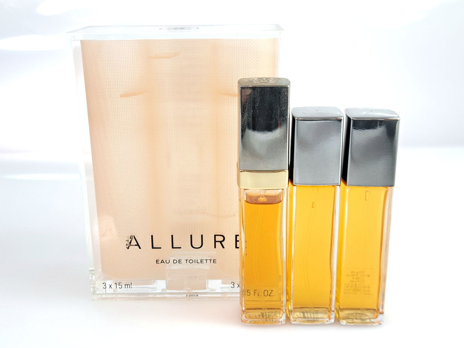 新品 シャネル アリュール オードトワレ 香水 15ml 本体 リフィル