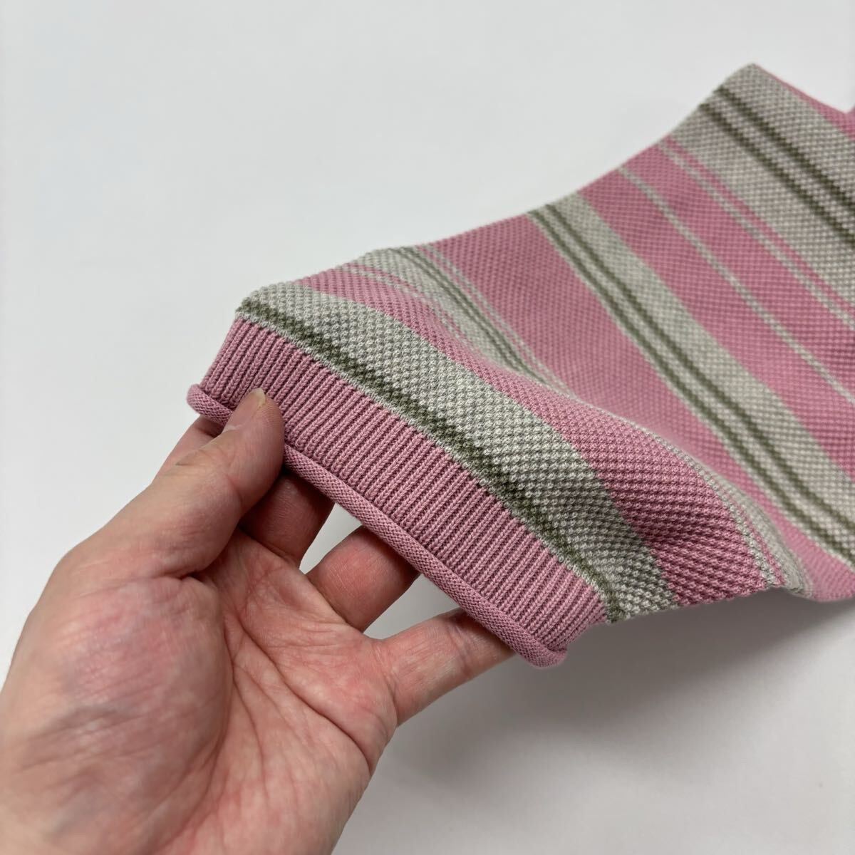 25ss 2025 新品 crepuscule クレプスキュール Light Moss Stitch P/O 