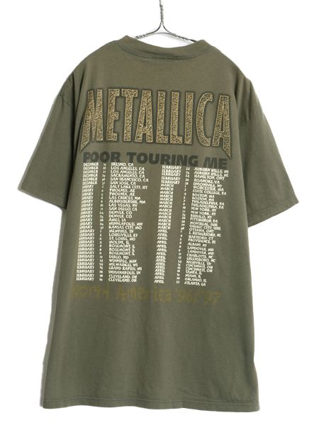 お得なクーポン配布中!】 90s メタリカ ツアー プリント Tシャツ