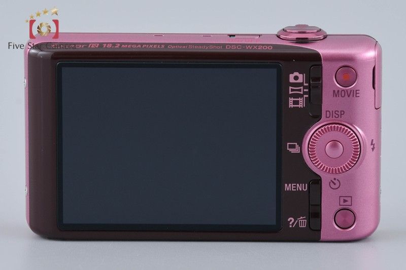 中古】SONY ソニー Cyber-shot DSC-WX200 ピンク デジタルスチルカメラ 