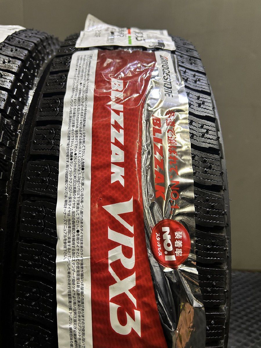 【新品】BS BRIDGESTONE BLIZZAK VRX3 165/65R15 81Q 15インチ スタッドレス 4本 24年製 タフト ソリオ デリカD:2等　(VTM499) 新品】BS BRIDGESTONE BLIZZAK VRX3 165/65R15 81Q 15インチ