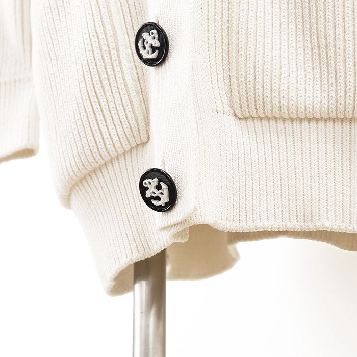【極美品】LOUIS VUITTON ルイ・ヴィトン ニット カーディガン カシミヤブレンド サイズ XS レディース 2024AW モノグラムフラワー アンカーボタン ローゲージ オーバーサイズ ロングスリーブ 長袖 トップス アイボリー イタリア製 極美品】LOUIS VUITTON ルイ・ヴィトン ニット カーディガン カシミヤ