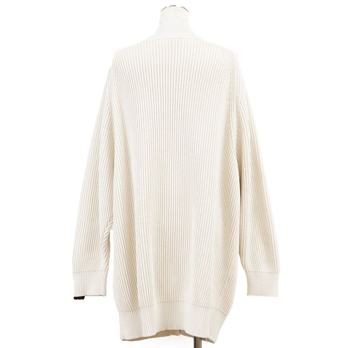 【極美品】LOUIS VUITTON ルイ・ヴィトン ニット カーディガン カシミヤブレンド サイズ XS レディース 2024AW モノグラムフラワー アンカーボタン ローゲージ オーバーサイズ ロングスリーブ 長袖 トップス アイボリー イタリア製 極美品】LOUIS VUITTON ルイ・ヴィトン ニット カーディガン カシミヤ