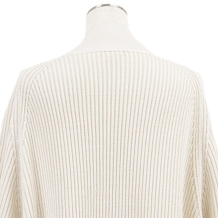【極美品】LOUIS VUITTON ルイ・ヴィトン ニット カーディガン カシミヤブレンド サイズ XS レディース 2024AW モノグラムフラワー アンカーボタン ローゲージ オーバーサイズ ロングスリーブ 長袖 トップス アイボリー イタリア製 極美品】LOUIS VUITTON ルイ・ヴィトン ニット カーディガン カシミヤ