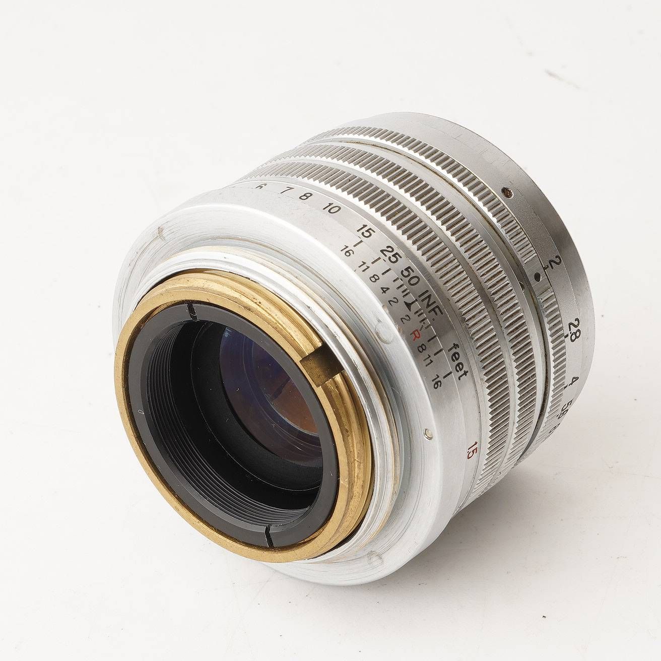 Nikon Nippon Kogaku NIKKOR H C 5cm 50mm F2 ライカ L39マウント