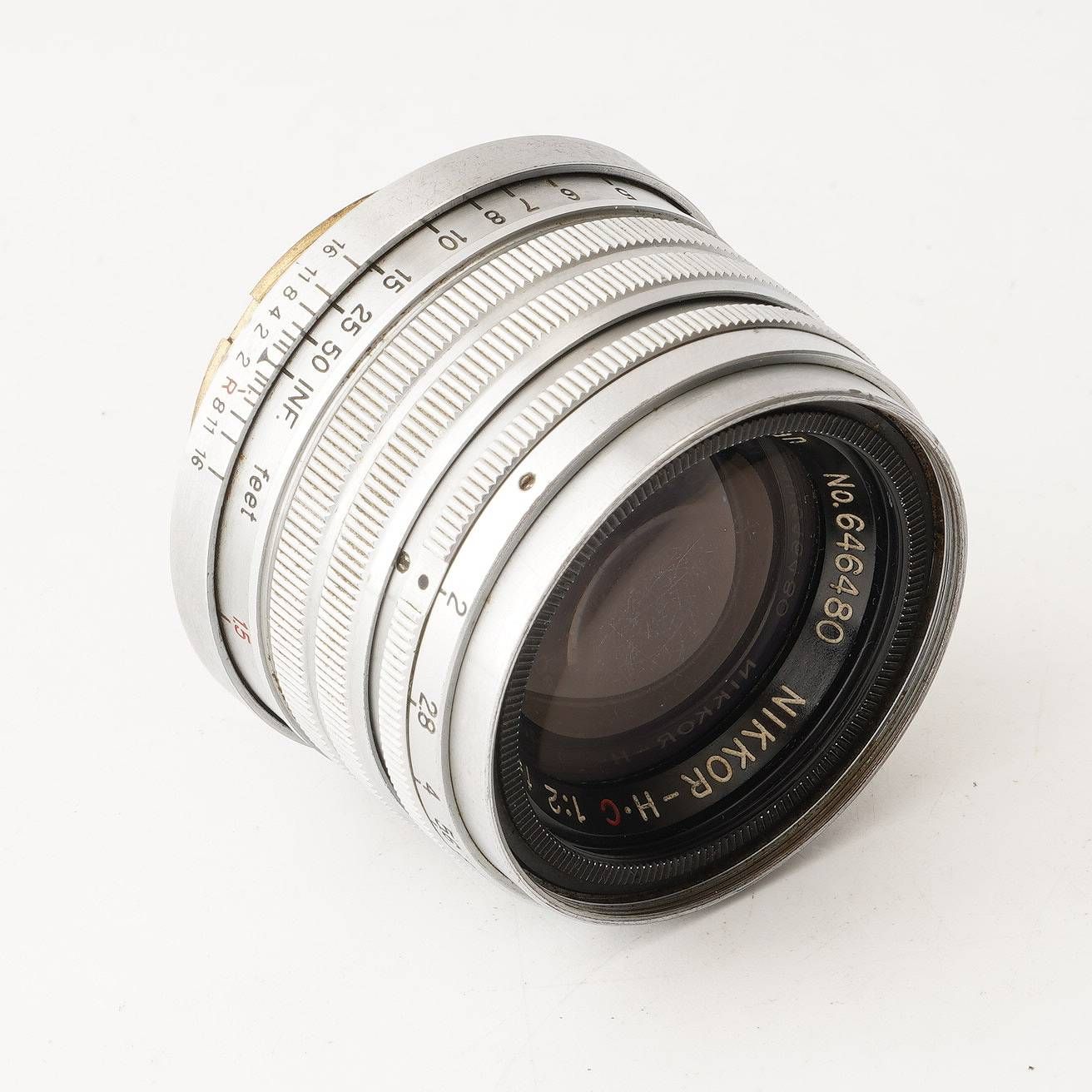 全体の注文 クーポンコード Nikkor H C 5cm F/2 ライカL39レンズ