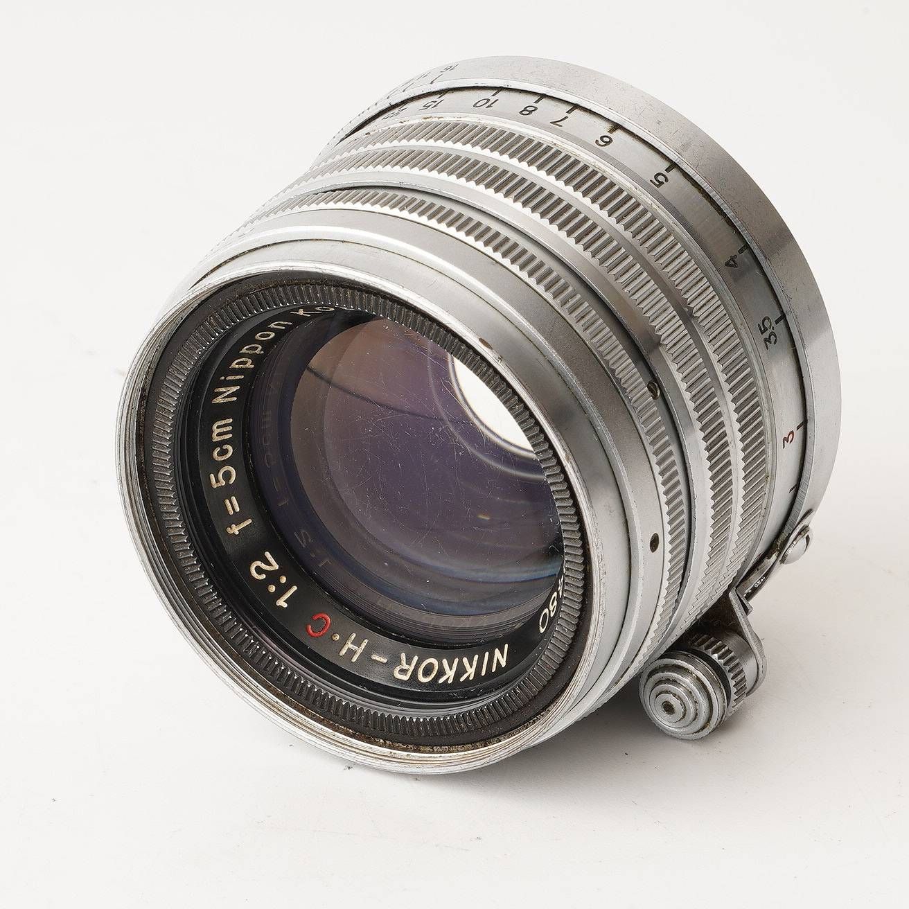 Nikon Nippon Kogaku NIKKOR H C 5cm 50mm F2 ライカ L39マウント