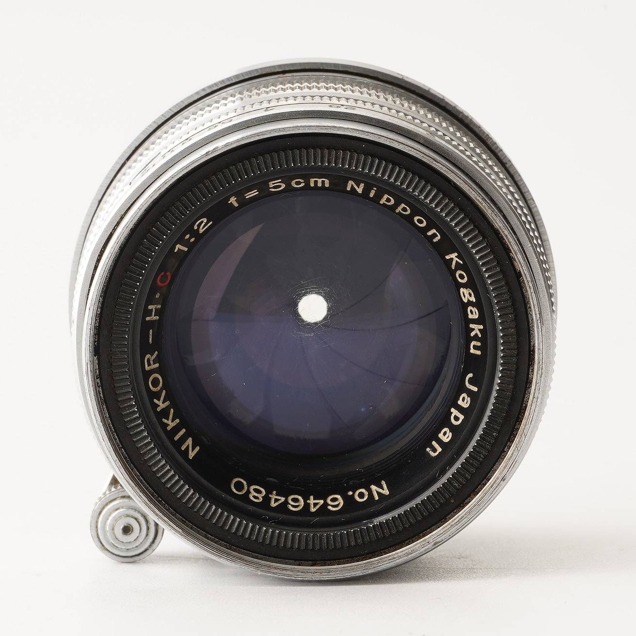 Nikon Nippon Kogaku NIKKOR H C 5cm 50mm F2 ライカ L39マウント