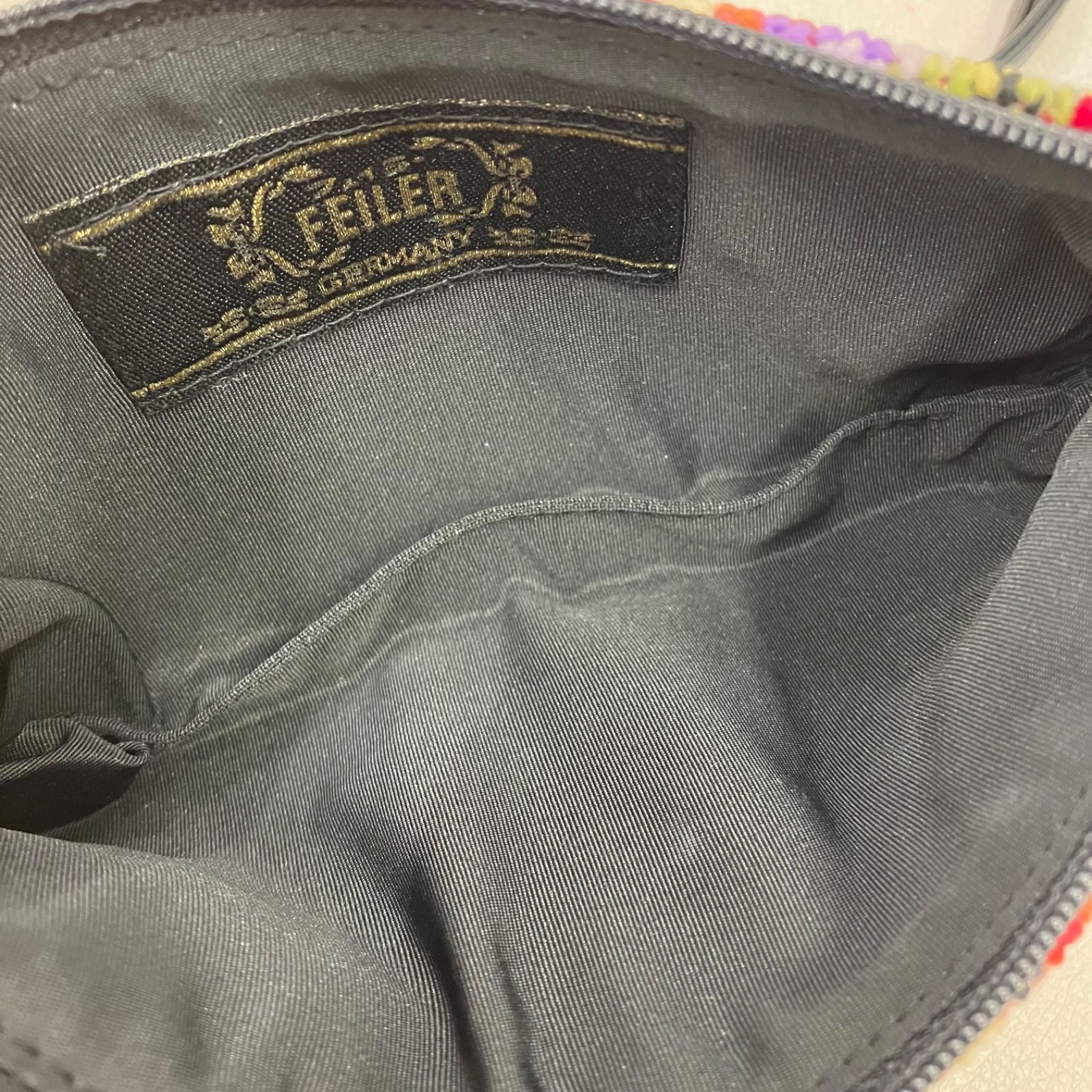 1717 FEILER フェイラー ハンドバッグ ポーチ 2点セット レディース 