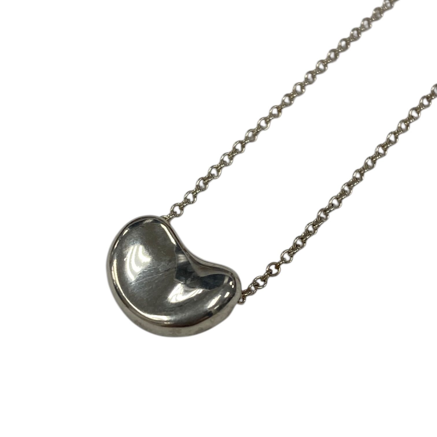 美品】ティファニー Tiffany＆co. ビーンズ ネックレス SV925 シルバー 