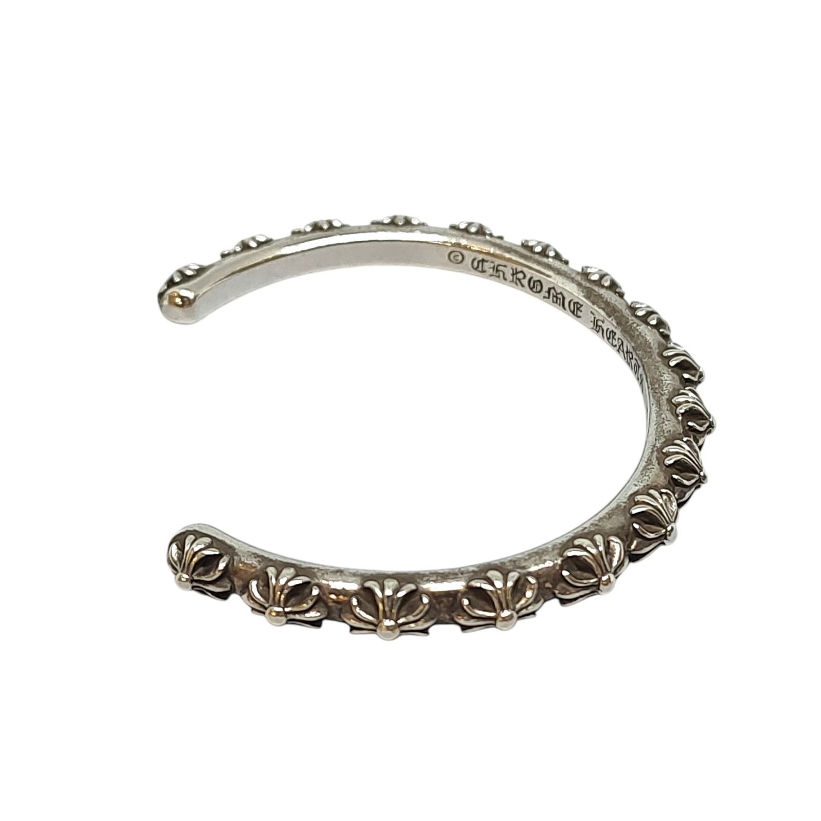 CHROME HEARTS クロムハーツ BANGLE CROSS クロスバンド Chrome Hearts クロムハーツ BANGLE CROSS クロス バンド バングル