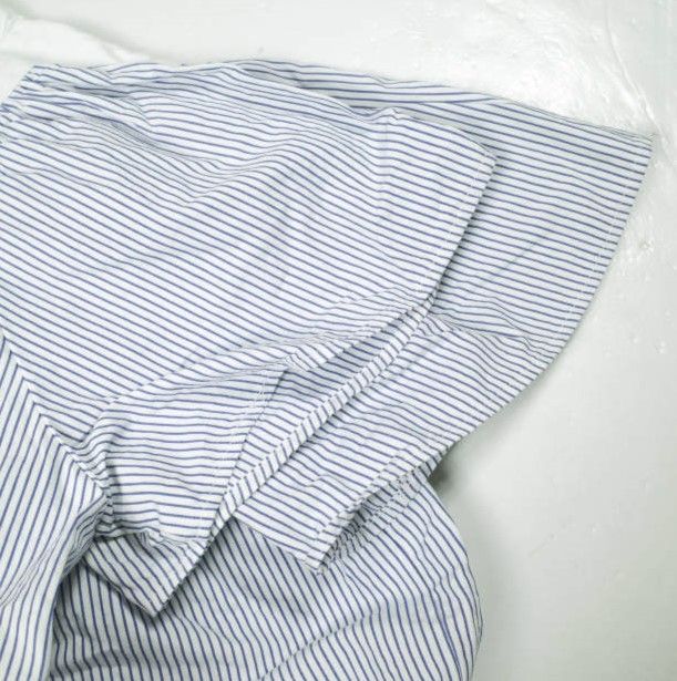 Sea New York シー ニューヨーク ストライプギャザーブラウス 4 Blue 