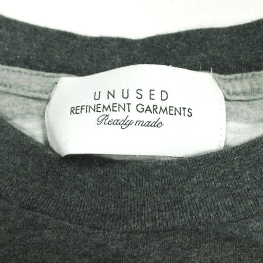 UNUSED アンユーズド 23SS 日本製 Border T-Shirt ボーダーTシャツ UNUSED アンユーズド 23SS 日本製 Border T-Shirt ボーダーTシャツ