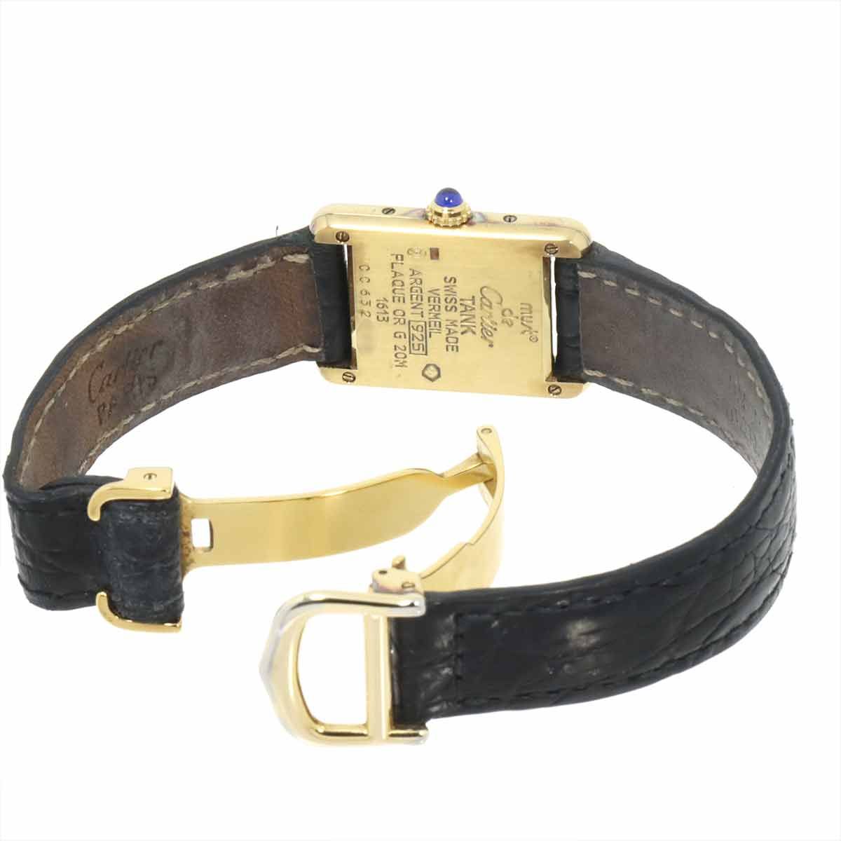 カルティエ Cartier マストタンク ヴェルメイユ W1009654 SV925 レディース 腕時計 ホワイト クォーツ ウォッチ Must Tank 90320988 ジェムラインジャパン - 公式サイト - / カルティエ マストタンク SM