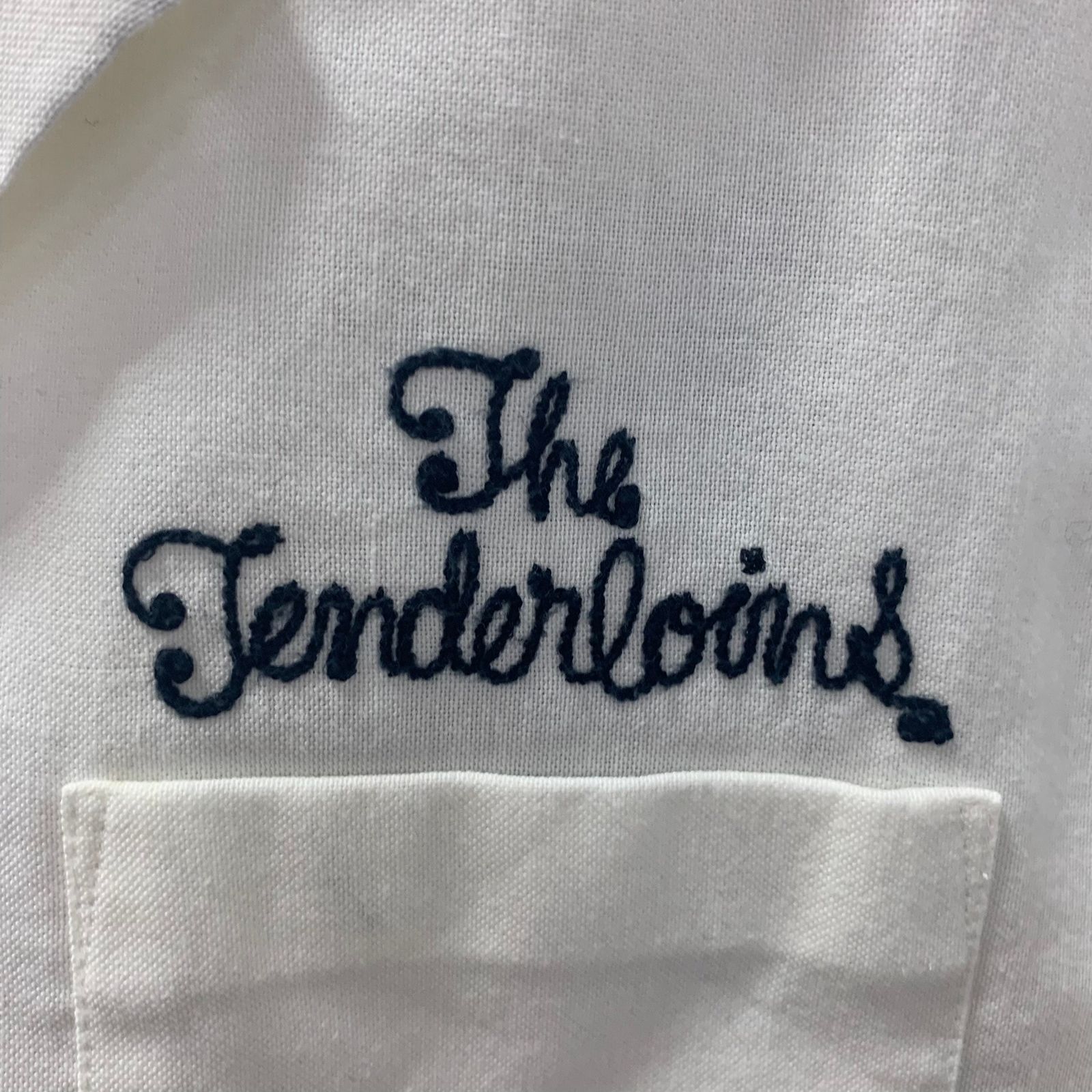 テンダーロイン TENDERLOIN ボーリングシャツ 半袖シャツ ホワイト S