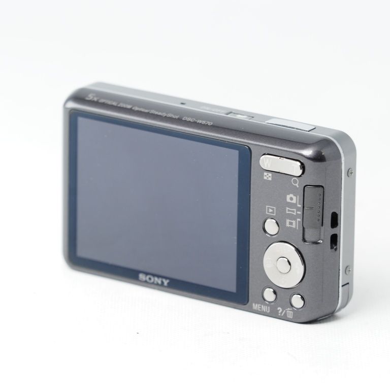 SONY Cyber-Shot W570 1610万画素CCD シルバー DSC-W570/S #14921