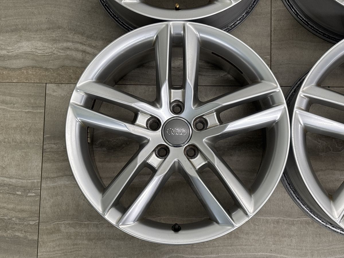 正規品】アウディ A4 Sライン 純正 18in 8J +47 PCD112 4本セット 品番 